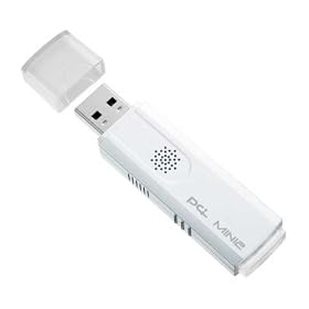 PLANEX 11b+g Wi-Fi�l�b�g���[�N����LAN USB�A�_�v�^ (�G�R���f��) GW-US54Mini2e