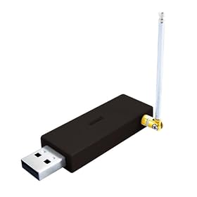 �n�f�W�`���[�i�[ PC �p�\�R�� USB �ڑ� �^�� �\�� �@�\ �t�� UHF �A���e�i�p�\�R����USB�[�q�ڑ��Ń����Z�OTV�������� �n�f�W�`���[�i�[ PC��p�����Z�O�e���r�`���[�i�[ �u���b�N�iDS-DT305BK)