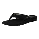 Reef Leather Fanning flip flop