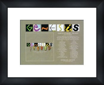  GENESIS Turn It On Again - Custom Framed Original Ad