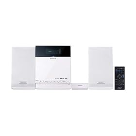 �P���E�b�h iPhone/iPod/CD/USB/SD �R���p�N�gHi-Fi�V�X�e�� (�z���C�g) C-414-W