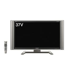 SHARP AQUOS 37V�^ �n��EBS�E110�xCS�f�W�^���t���n�C�r�W�����t���e���r LC-37GX4W