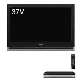 SHARP AQUOS 37V�^ �n��EBS�E110�xCS�f�W�^���t���n�C�r�W�����t���e���r LC-37XJ1-B