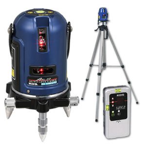 【クリックでお店のこの商品のページへ】KDS オートラインレーザー 22 受光器・三脚付 ATL22RSA： 産業・研究開発用品