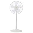 YAMAZEN 30cm���r���O��@(�����{�^���X�C�b�`)�^�C�}�[�t YLT-C30(WC) �z���C�g�x�[�W��