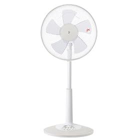 YAMAZEN 30cm���r���O��@(�����{�^���X�C�b�`)�^�C�}�[�t YLT-C30(WC) �z���C�g�x�[�W��