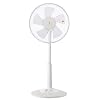 YAMAZEN 30cm���r���O��@(�����{�^���X�C�b�`)�^�C�}�[�t YLT-C30(WC) �z���C�g�x�[�W��