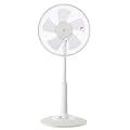 YAMAZEN 30cm���r���O��@(�����{�^���X�C�b�`)�^�C�}�[�t YLT-C30(WC) �z���C�g�x�[�W��