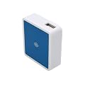 PLANEX �}���[�d 1�|�[�gUSB AC�A�_�v�^ (iPod,iPhone 3G/3GS/4,Xperia,iPad,�E�H�[�N�}�� �C�O�Ή� 1A) �Z�����A���u���[ PL-UCHG03-SCB