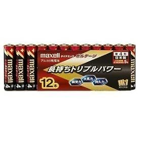 maxell �A���J�����d�r �u�������g���v���p���[&�t�R��h�~�݌v�v �{���e�[�W �P4�` 12�{ �V�������N�p�b�N�� LR03(T) 12P LR03(T) 12P