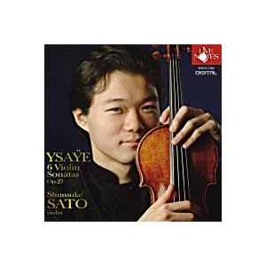 【クリックでお店のこの商品のページへ】イザイ：無伴奏ヴァイオリンソナタ全6曲 (Eugne Ysae： Six Sonatas for Solo Violin)