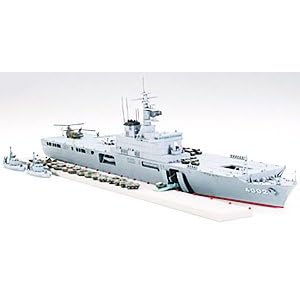 【クリックで詳細表示】1/700 ウォーターラインシリーズ No.6 海上自衛隊輸送艦 LST-4002 しもきた 31006