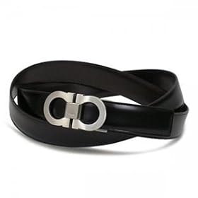 Ferragamo�i�t�F���K���j �x���g DOUBLE ADJUS 671041 218991 �u���b�N/�u���E�� ����110�܂őΉ�