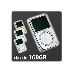 GILTY COUTURE for iPod classic 160GB�@�V���o�[with�X�m�[�X�����t�X�L�[
