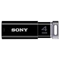 SONY �m�b�N�X���C�h��USB�������[ �|�P�b�g�r�b�g 4GB �u���b�N �L���b�v���X USM4GP B