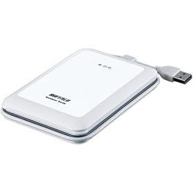 BUFFALO USB2.0�Ή� �|�[�^�u��HDD TurboUSB�@�\���� 160GB �z���C�g HD-PSG160U2-WH