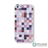 iPhone5 �\�t�g�f�U�C���P�[�X �y�ی�t�B�����t���z ���U�C�N | AMCIP500-MZKamuse�ɂ��