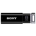 SONY �m�b�N�X���C�h��USB�������[ �|�P�b�g�r�b�g 8GB �u���b�N �L���b�v���X USM8GP B