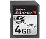  SanDisk Extreme III SD 4GB SD-Speicherkarte