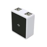 PLANEX �}���[�d(2000mA)4�|�[�gUSB AC�A�_�v�^ �u���b�N PL-QUCHG03-B (iPod/iPhone4s/4/3GS/3G/Xperia/�E�H�[�N�}��/Xperia/Galaxy/au/docomo/SoftBank �C�O�Ή�)