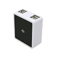 PLANEX �}���[�d(2000mA)4�|�[�gUSB AC�A�_�v�^ �u���b�N PL-QUCHG03-B (iPod/iPhone4s/4/3GS/3G/Xperia/�E�H�[�N�}��/Xperia/Galaxy/au/docomo/SoftBank �C�O�Ή�)