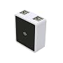 PLANEX �}���[�d(4�|�[�g���v2000mA)USB AC�A�_�v�^ �u���b�N PL-QUCHG0&hellip �v���l�b�N�X