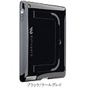 Case-mateケースメートiPad 2用 ハイブリッドシームレスケース Pop ポップ ブラック/クールグレイ　CM013584