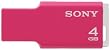SONY �X����&�R���p�N�g USB�������[ �|�P�b�g�r�b�g 4GB �s���N �L���b�v���X USM4GM P