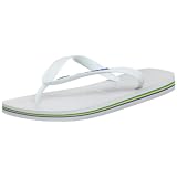 Havaianas Unisex Adult Hav Brasil Logo White Sandal 4110850.0001.434 10/11 UK