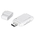 iBUFFALO �J�[�h���[�_�[/���C�^�[ SD/microSD�J�[�h�Ή� �z���C�g BSCRSDXU2WH