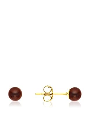 Pearl Addict Ohrringe schokolade