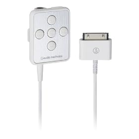 audio-technica iPod��p�|�[�^�u���w�b�h�z���A���v AT-PHA30i WH