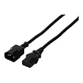 iBUFFALO �d���P�[�u�� 3�s�����X:3�s���\�P�b�g�I�X 1.8m �u���b�N BSACC0918BK