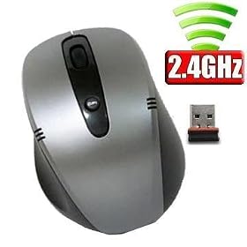 ���j�[�N ���C�����X2.4G NANO���V�[�o�[�}�E�X PC�A���d�� �V���o�[ M318GS