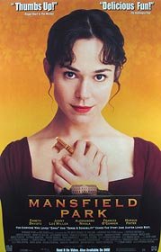  MANSFIELD PARK ORIGIN VIDEO POSTER 27X41 AMELIA WARNER