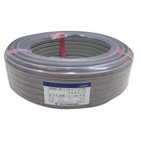 �J���C�d�� ���ؔ��̔���600V�r�j���≏�r�j���V�[�X�P�[�u�����` 200V��H�pVVF 200-E�^�t���C�� 200E���C��5.5*2+1.6