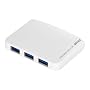 iBUFFALO USB3.0Hub �������]�� �Z���t&�o�X�p���[ 4�|�[�g �z���C�g BSH4A&hellip �o�b�t�@���[