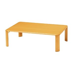 【クリックで詳細表示】【koeki】SZ-T1050(NA) シンプル座卓(折脚) SZ-T1050(NA)： ホーム＆キッチン
