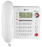  AT&T 1856 Corded Speakerphone with Digital Answering System (White)
