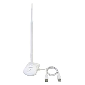 PLANEX 11n �n�C�p���[300Mbps�Ή� ���^Wi-Fi USB�A�_�v�^ GW-USSuper300