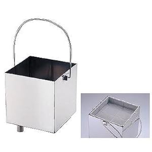 【クリックでお店のこの商品のページへ】SA 18-8一斗缶用角ロートALC07