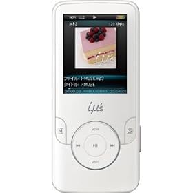 ���� �f�W�^���I�[�f�B�I�v���[���[�@4GB�@�o�j���z���C�gHitachi Living Systems i.��'s�@�A�C�~���[�Y HMP-V204-W