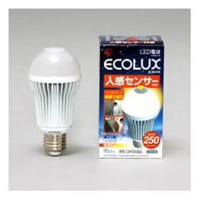 �A�C���X�I�[���} LED�d�� ��ʓd���` 6.0W�i�S�����F250 lm/�d���F�����j�l���Z���T�[�tLED�d���uECOLUX�i�G�R���N�X�j�v LDA6L-H-S