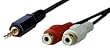 �A�N���X AUDIO�ϊ��P�[�u�� 1.5m �X�e���I�~�j�I�X-RCA�W���b�N�~2 AVC-136