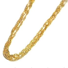 �X�N�����[�`�F�[�� 24�� 0.2�Ӄl�b�N���X ���� 3�A�X�N�����[ 42cm �s���A�S�[���h TGANS201AN