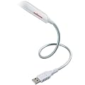 ELECOM ���ƓxUSBLED���C�g �z���C�g LEC-USB1N01WH