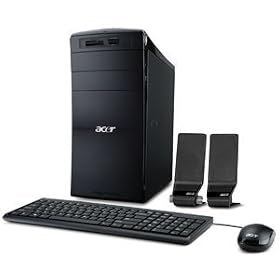 acer Aspire M3410 �V���[�Y �f�X�N�g�b�vPC AMD PheIIX6 1065T �u���b�N AM3410-N64D/G