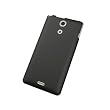 ELECOM Xperia A SO-04E�p �V���R���P�[�X �ق��肪�t���ɂ��� �u���b�N �t���ی�t�B�����t�� PD-SO04ESCBK
