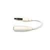 SwitchEasy Mini-Stereo Extension Cable Adapter for iPod 8cm/White