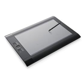 Wacom �v���t�F�b�V���i���y���^�u���b�g XL�T�C�Y ���ƃy���ɔ��鏑���� Intuos4 PTK-1240/K0